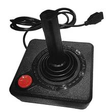 Abgn-controlador joystick para atari 2600, joystick de jogos com alavanca de 4 vias e botão de ação única, retrô 2024 - compre barato