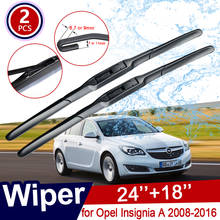 for Opel Insignia A MK1 2008~2016 Car Wiper Blades Vauxhall Holden Buick Regal Front Windscreen Wipers Car Accessories 2009 2015 2024 - buy cheap