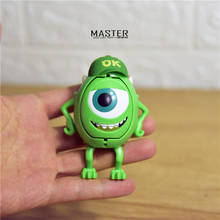 Figuras de acción de la Universidad de monstruos, juguetes de colección de 6 piezas de 8,5 cm, Mike Wazowski, huevo trenzado 2024 - compra barato