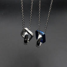 Fashion titanium steel pendants men and women stainless steel pendants couple models wild jewelry hot sale 2024 - buy cheap