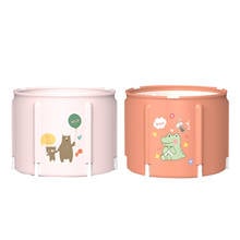 Baby Swimming Pool Large Adult Tub Insulation Portable Folding Bath Bucket Thicken Shower Barrel Family Bathroom Supplies 2024 - buy cheap