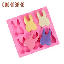 COOKNBAKE Tooth silicone mold for biscuit candy chocolate 6 cavity teeth cake decoration form soap ice cube tray cake bakeware 2024 - buy cheap