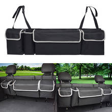 Car Trunk Organizer Backseat Storage Bag High Capacity Multi-use Oxford Cloth Car Seat Back Organizers Interior Accessories 2024 - buy cheap