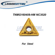 TNMG160404-HM TNMG160408-HM NC3120 NC3020 NC3030 *10pcs Carbid Turning Insert for Lathe Holder WTJNR/MTJNR/MTENN/MTQNR,for Steel 2024 - buy cheap