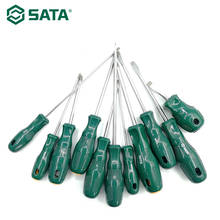SATA 1 шт. шлицевая отвертка с сильными магнитными битами, Ремонтный ручной инструмент 2024 - купить недорого
