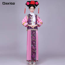 Plus Size Chinese Tradition Costume Women The Qing Dynasty Costume Chinese Princess Clothes With Hat  Women Costume JC16012 2024 - buy cheap