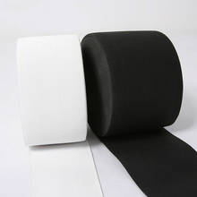 Fita elástica 3m 75mm de largura, cinto branco e preto, faixa de nylon mais alta, costura, acessórios de vestuário diy 2024 - compre barato