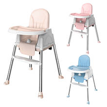 Assento do bebê portátil mesa de jantar do bebê cadeira de jantar do bebê altura ajustável alta cadeira com bandeja de alimentação para crianças 2024 - compre barato