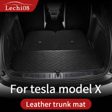 Alfombrilla de maletero para Tesla modelo X, accesorios para coche, modelo X, tesla tres, Xcarbon 2024 - compra barato