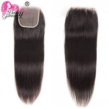 Beauty Forever Human Hair Lace Closure Brazilian Straight Hair Closure 4x4 Silk Base Closure Remy Hair Weave 2024 - buy cheap
