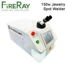 Fireray desktop 150w yag jóias ponto soldador máquina de solda a laser para prata anéis ouro pingentes dentadura 2024 - compre barato