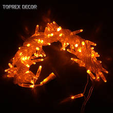 Toprex Orange emitting 10m LED string outdoor backyard decor christmas tree light party decor patio lights 2024 - buy cheap