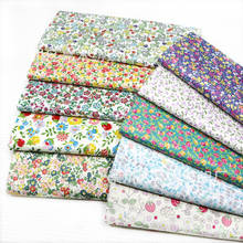 160x50cm Twill Cotton cloth Environmental Protection Small Floral Handmade DIY sewing fabric 2024 - buy cheap