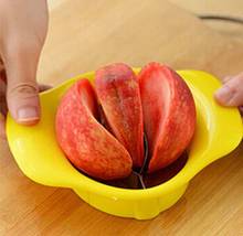 Creative Sharp Blades Stainless Steel Apple Pear Splitter Fruit Corer Mango Peach Slicer Removel Cutter 2024 - buy cheap