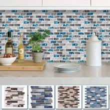 3D Wall Stickers Imitation Brick Marble Pattern Self-Adhesive Waterproof Wallpapers For DIY Home Living Room Kitchen Decoration 2024 - buy cheap