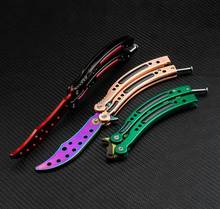 C68 CroFire Butterfly Trainer Knife 440C Blade Steel Handle Outdoor Camping Hunting Knife EDC Pocket Free-swinging Knife 2024 - buy cheap