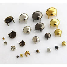 5/6/7/8/10/12mm Round Mushroom Nailhead Rivets Claws Stud For Hat Bag Shoe Jeans Leather Craft Chocker Clothes Accessories 2024 - buy cheap