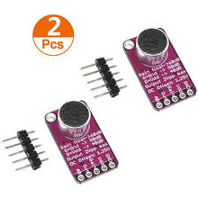 2 pces max9814 electret microfone amplificador com controle de ganho automático para arduino 2024 - compre barato