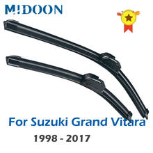 MIDOON-escobillas de limpiaparabrisas delanteras, limpiaparabrisas LHD para Suzuki Grand Vitara, 19 "+ 19", 1998 - 2017 2024 - compra barato