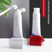 1 pçs multifunction pasta de dentes tubo squeezer creme dental fácil dispensador plástico portátil acessórios do banheiro conjuntos 2024 - compre barato