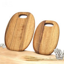 Solid Wood Round Bread Board Cutting Vegetable Board Wooden Cutting Board 2024 - buy cheap