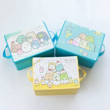 Japanese cute sumikko gurashi foldable sundries snack clothing storage box 2024 - buy cheap