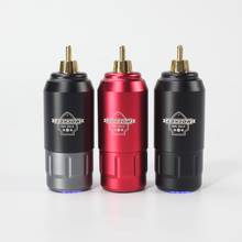 New Fashion Rocket Tattoo Mini Wireless Power Supply RCA Connection For Tattoo Rotary Machine Pen 2024 - buy cheap