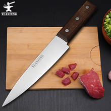 XUAN FENG1Japanese three-headed knife professional chef knife Germany 440c stainless steel blade kitchen knife fruit knife 2024 - buy cheap