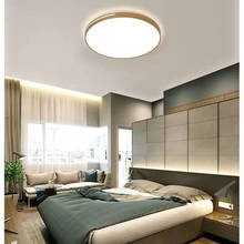 Ultra-fino led sala de estar lâmpada do teto simples e moderno quarto estudo luz de teto redonda iluminação casa criativa 2024 - compre barato