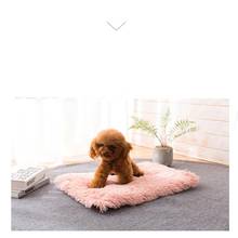 Pet Cat Blanket Dog Cat Sleep Mat Soft Long Plush Carpet Dog Bed Puppy Cushion for Small Large Dogs Teddy Cat Mattress 2024 - buy cheap