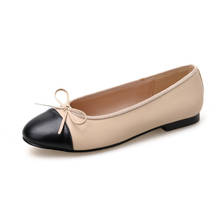 LOVIRS Women's Flats Shoes Classic shallow Round Toe Bowknot Shoes Flat  Ballet Female Flat Shoes Size 34-41 2024 - buy cheap