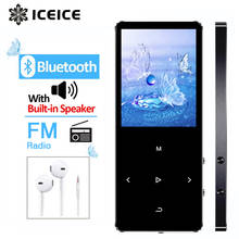 ICEICE MP3 Player with Bluetooth Touch Keys Built-in Speaker 8GB 16GB 32GB 40GB HiFi Portable Walkman Radio FM Recording MP 3 2024 - buy cheap