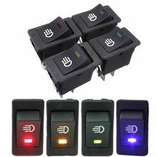 Universal Car-styling 12V 35A Auto Fog Light Rocker Toggle Switch for Fog Light Lamp Car Accessories 2024 - buy cheap