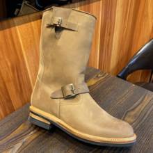 Eb666 botas de couro genuíno de vaca, calçados masculinos, couro de vaca italiano, alta qualidade, calçados de couro 2024 - compre barato