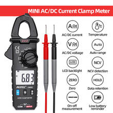 Mestek-multímetro de Pinza Digital CM85C AC DC, amperímetro, valores eficaces verdaderos, capacitancia de alta precisión, NCV, Ohm, medidor de corriente 2024 - compra barato