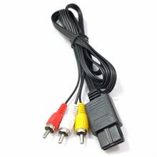 For N64 SNES Gamecube 6FT RCA AV TV Audio Video Stereo Durable Cable Cord For Nintend 64 2024 - buy cheap