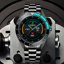 LIGE Luxury Steel Band Smart Watches Men's smartwatch IP68 Waterproof Sports Fitness Watch Men for Android ios reloj inteligente 2024 - buy cheap