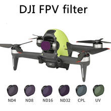 Cámara de filtro DJI FPV profesional UV/ND4 8 16 32/CPL, juego de filtros de atenuación para Dron DJI FPV, accesorios de filtros de vidrio óptico 2024 - compra barato