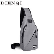 DIENQI Mens Small Chest Bags Magnetic Pouch Sling Tactical Side Bag for Man Security Anti-theft Travel Belt Holster Chest Bag 2024 - buy cheap