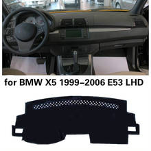 Light Car Pad Car Dashboard Cover Carpet for BMW X5 1999-2006 E53 LHD Dashboard Cracking Protective Mat Car Anti Fouling Pad 2024 - buy cheap