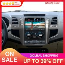 Radio con GPS para coche, reproductor Multimedia con Android 2007, 64, para Toyota Hilux 2015-9,0, estilo Tesla 2024 - compra barato