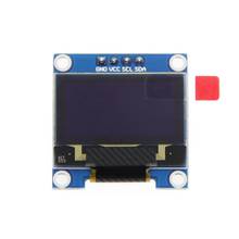 Display led módulo ssd1306 para arduino, display branco lcd oled gnd 128x64 i2c serial gnd 128x64 2024 - compre barato