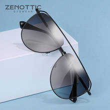 ZENOTTIC Oversized Pilot Sunglasses Women Men Metal Big Frame Goggle Mirror Gradient Eyewear Trendy UV400 Shades Sun Glasses 2024 - buy cheap