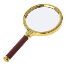 Hot 90mm Handheld 10X Magnifier Magnifying Glass Loupe Reading Jewelry magnifying glass 2024 - buy cheap