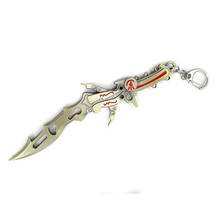 Bsarai Final Fantasy VIII  Eclair Farron Lightning Thunder King heart Cloud 16cm/6.3'' Sword Model Toy Key Chain Ring 2024 - buy cheap