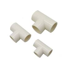 PVC tube tee water splitter DN15 DN20 DN25 Hot Melt Water pipe connector 1/2 3/4 1inch 20pcs 2024 - buy cheap