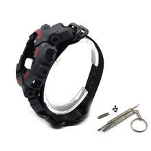 Moldura de proteção de silicone para relógio, acessório de pulseira para casio g-shock ga110 ga120 2024 - compre barato