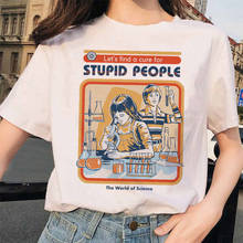 Cute t shirt Satan Harajuku tshirt Funny Aesthetic t-shirt Hip Hop Oversized Tops Vintage Punk Streetwear Graphic Women Clothing 2024 - buy cheap
