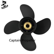 10.3x13 Propeller Fit Mercury Outboard Engines 25HP 30HP 35HP 40HP 50HP 60HP Aluminum 4 Blade 13 Tooth Spline RH 48-8M8026630 2024 - buy cheap