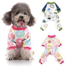 Pijama cómodo para perro y gato, ropa de dormir para perros pequeños, Mono para cachorros medianos, ropa de abrigo 2024 - compra barato